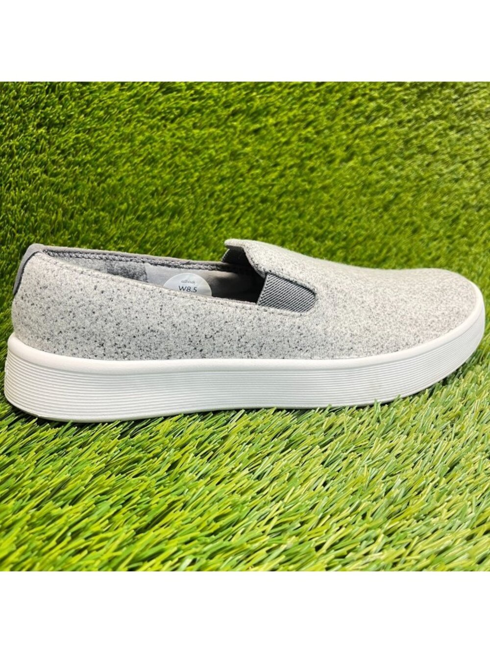 Allbirds Wool Cruiser Slip-On Womens Size 8.5 Gray Casual Slip On Shoes Sneakers